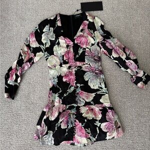 The Kooples floral mini dress